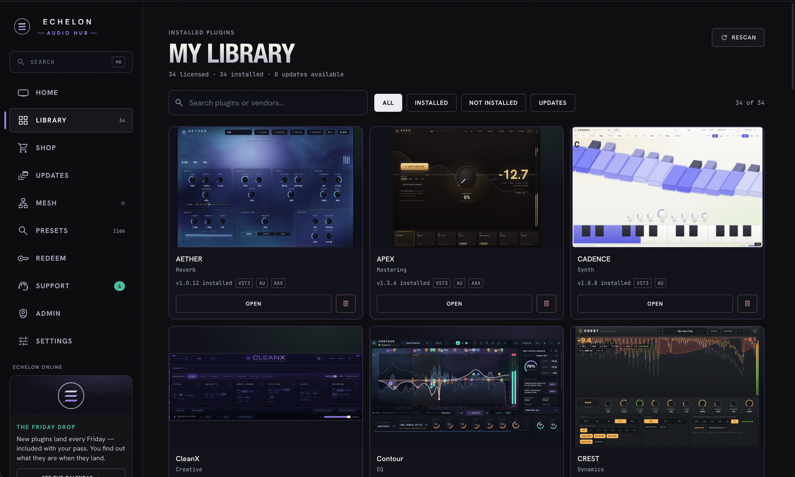 The Echelon Audio Hub