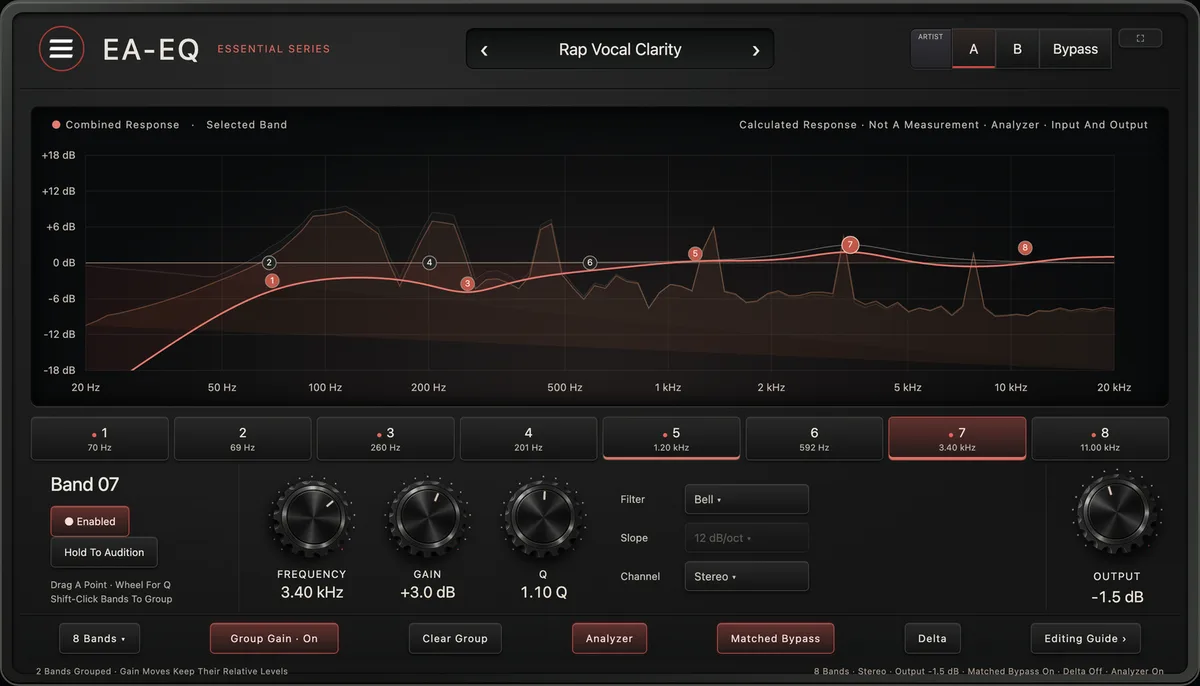 EA-EQ interface