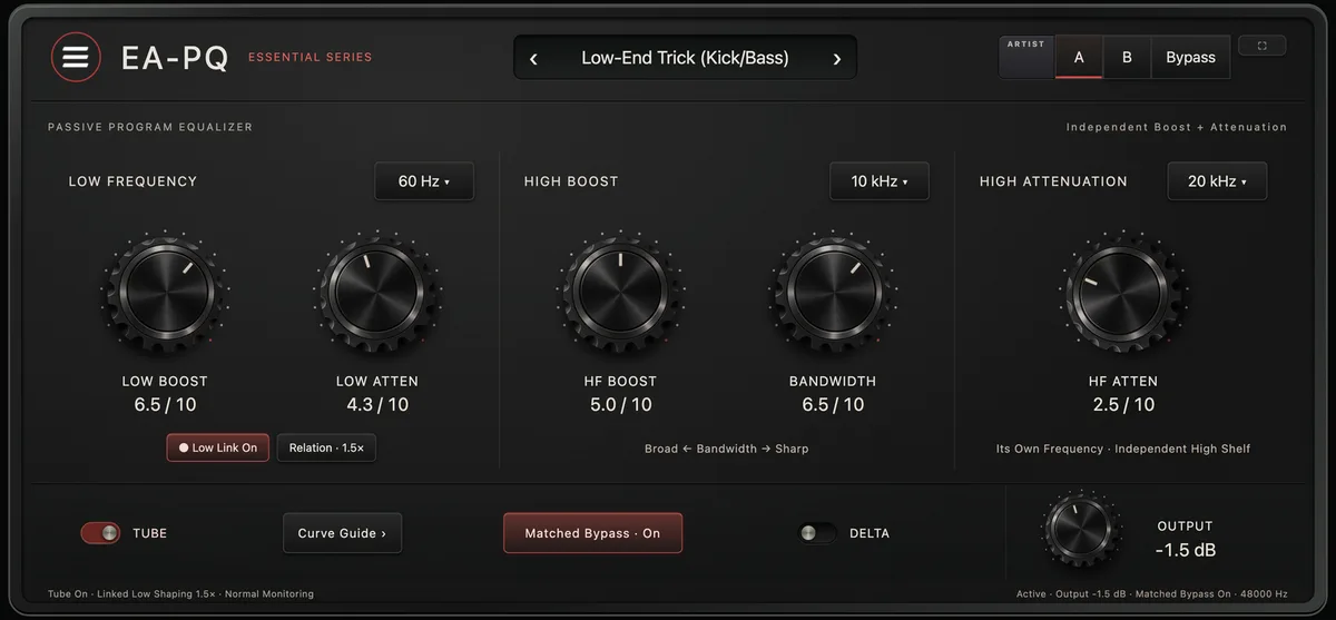 EA-PQ interface