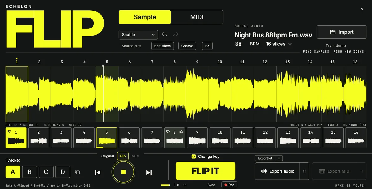 FLIP interface