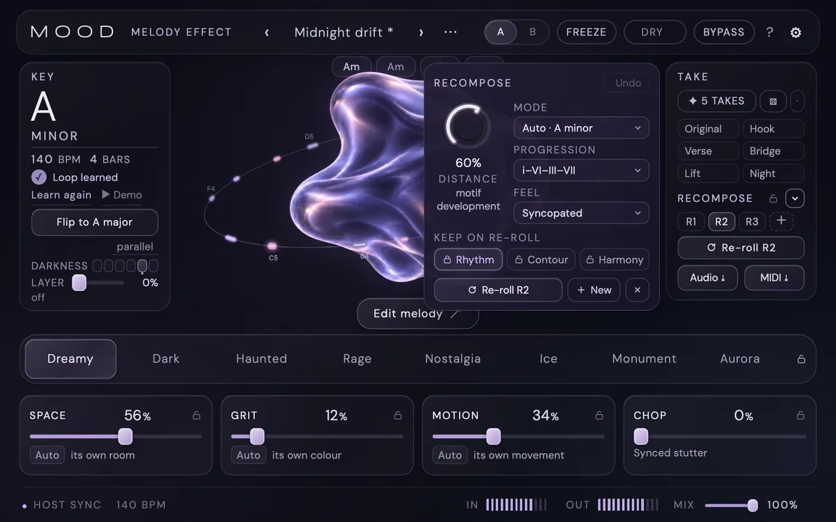 MOOD interface