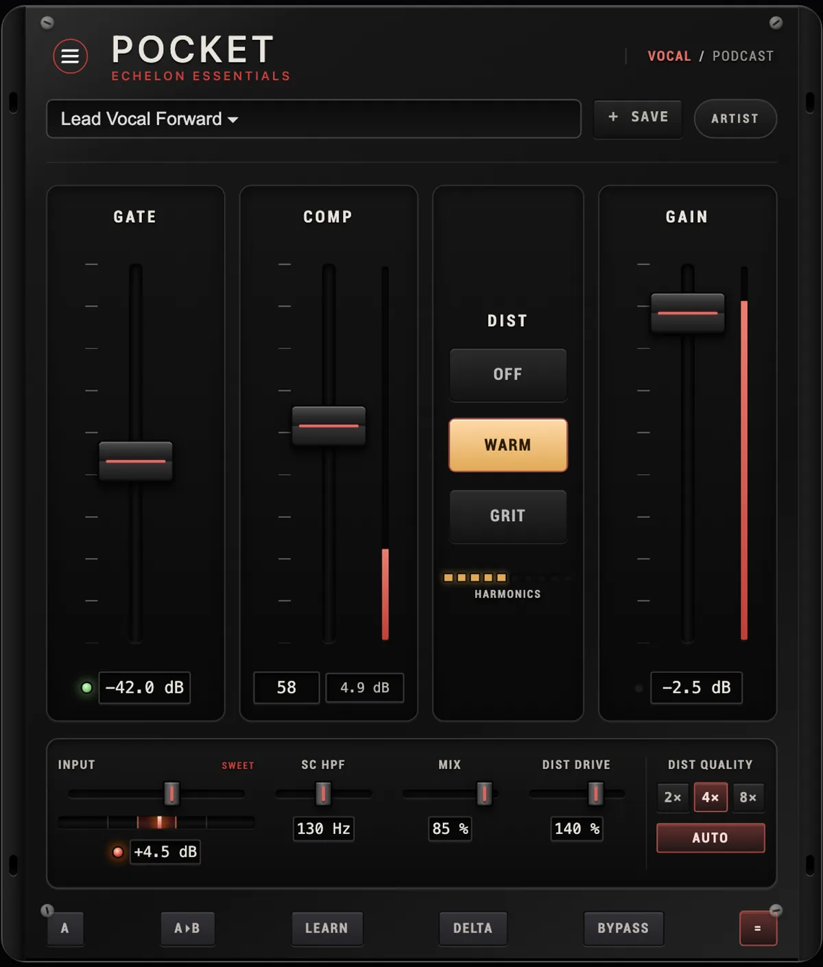 POCKET interface