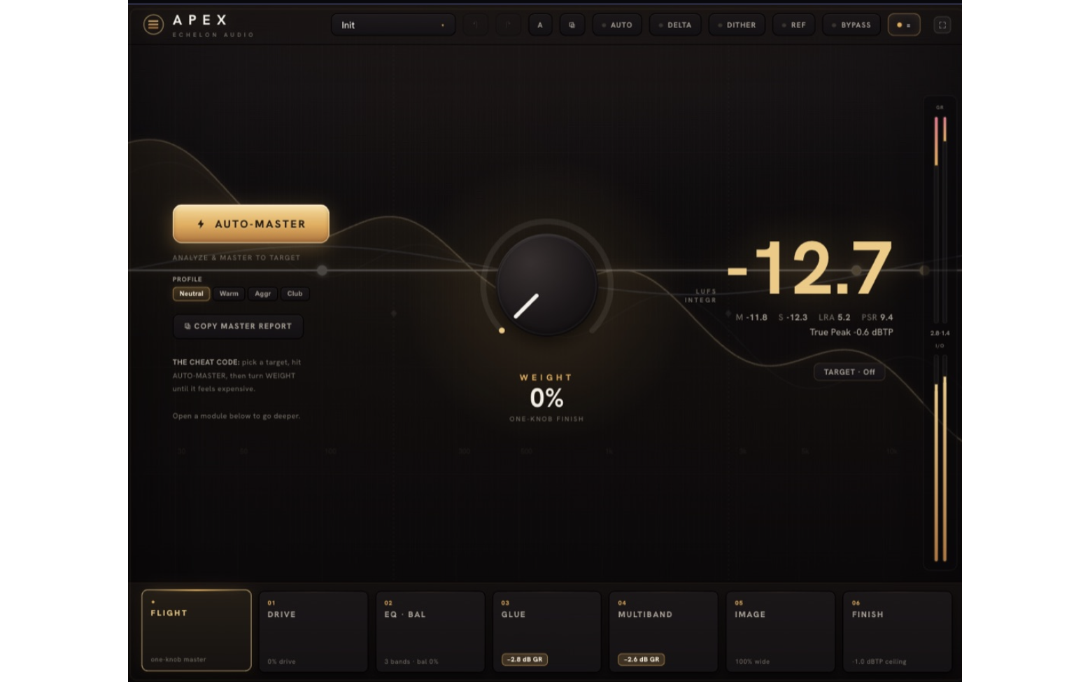 APEX interface